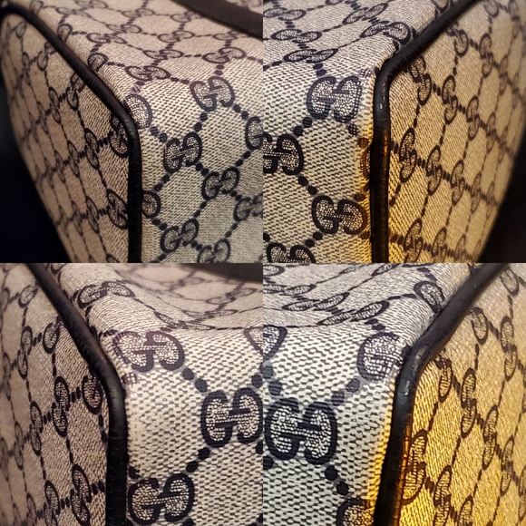 SOLD Gucci Accessory Collection Navy Boston Bag - Picture 5 of 16